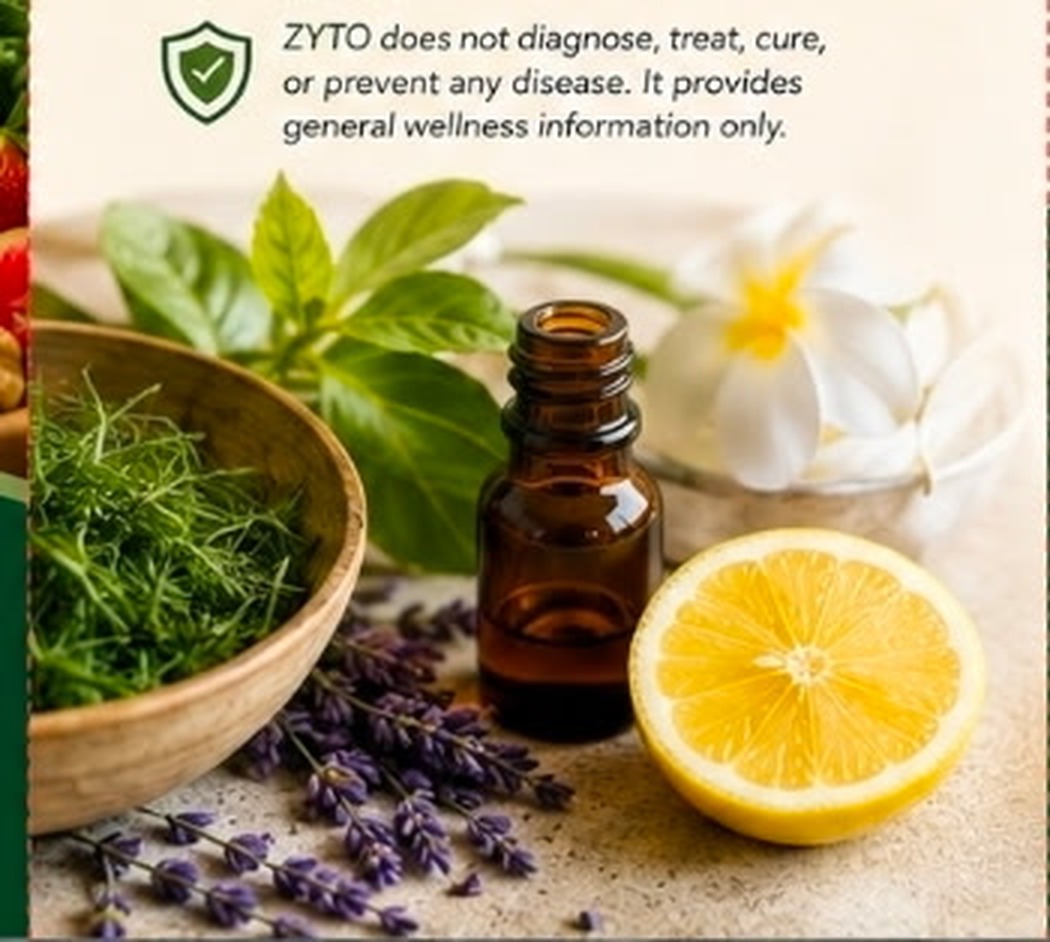 Botanicals, amber bottle, citrus and lavender